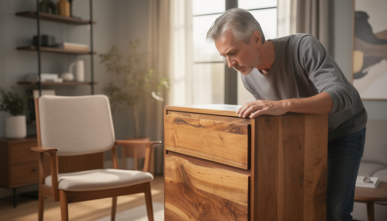 Ecco come riconoscere un mobile in legno massello da una truffa