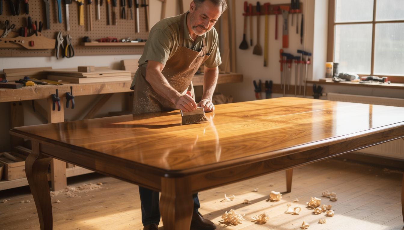 scopri il consiglio esperto del falegname per proteggere e mantenere il tuo tavolo in legno come nuovo, evitando danni e usura nel tempo.