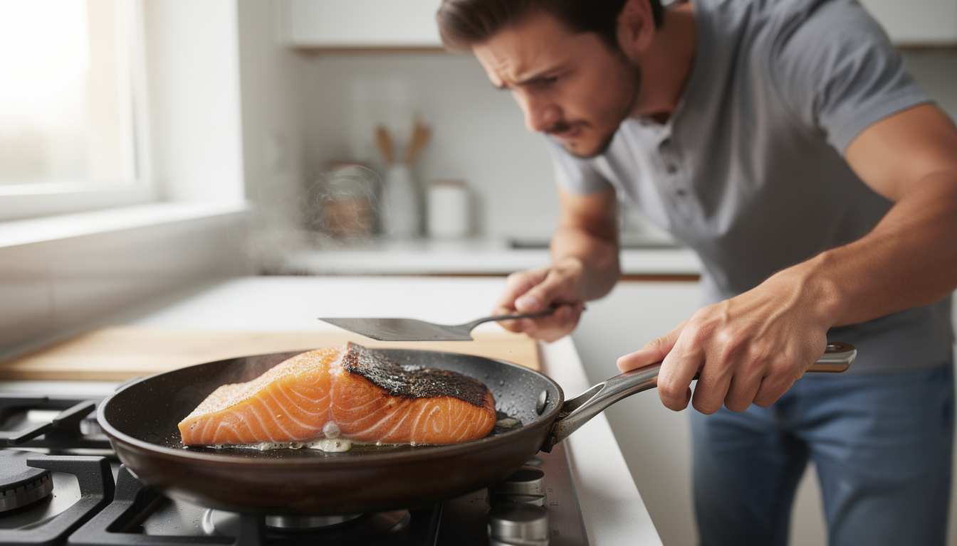 L’unica cosa che non devi mai fare quando cucini il salmone: lo rovini subito