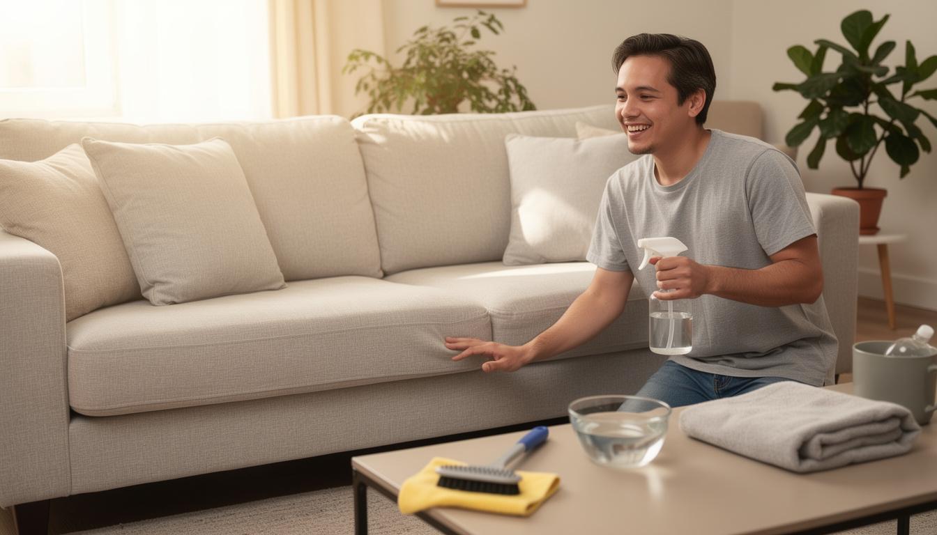 Non spendere soldi inutili: questo è il modo più efficace per pulire il divano