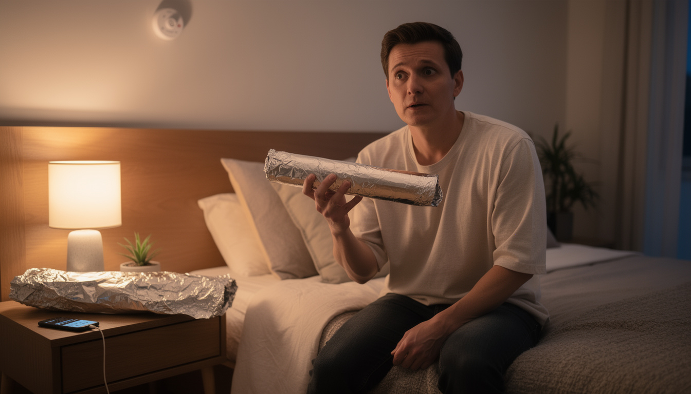 Perché dovresti sempre avere un rotolo di alluminio in camera da letto