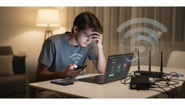 scopri perché la tua connessione wi-fi è lenta e come risolvere rapidamente i problemi per navigare senza interruption.